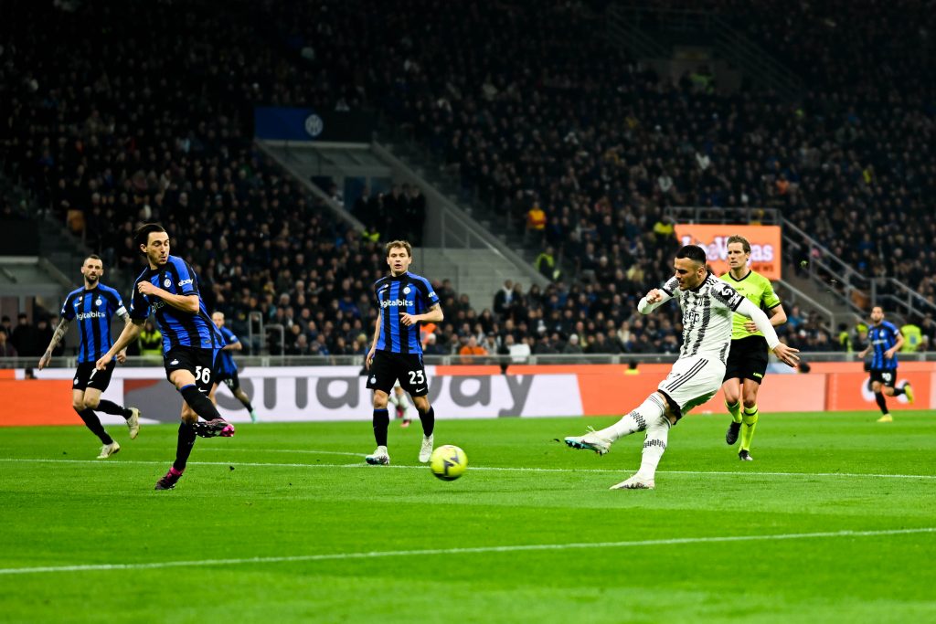 Juventus le ganó al Inter y lo sacó de la pelea por el scudetto.